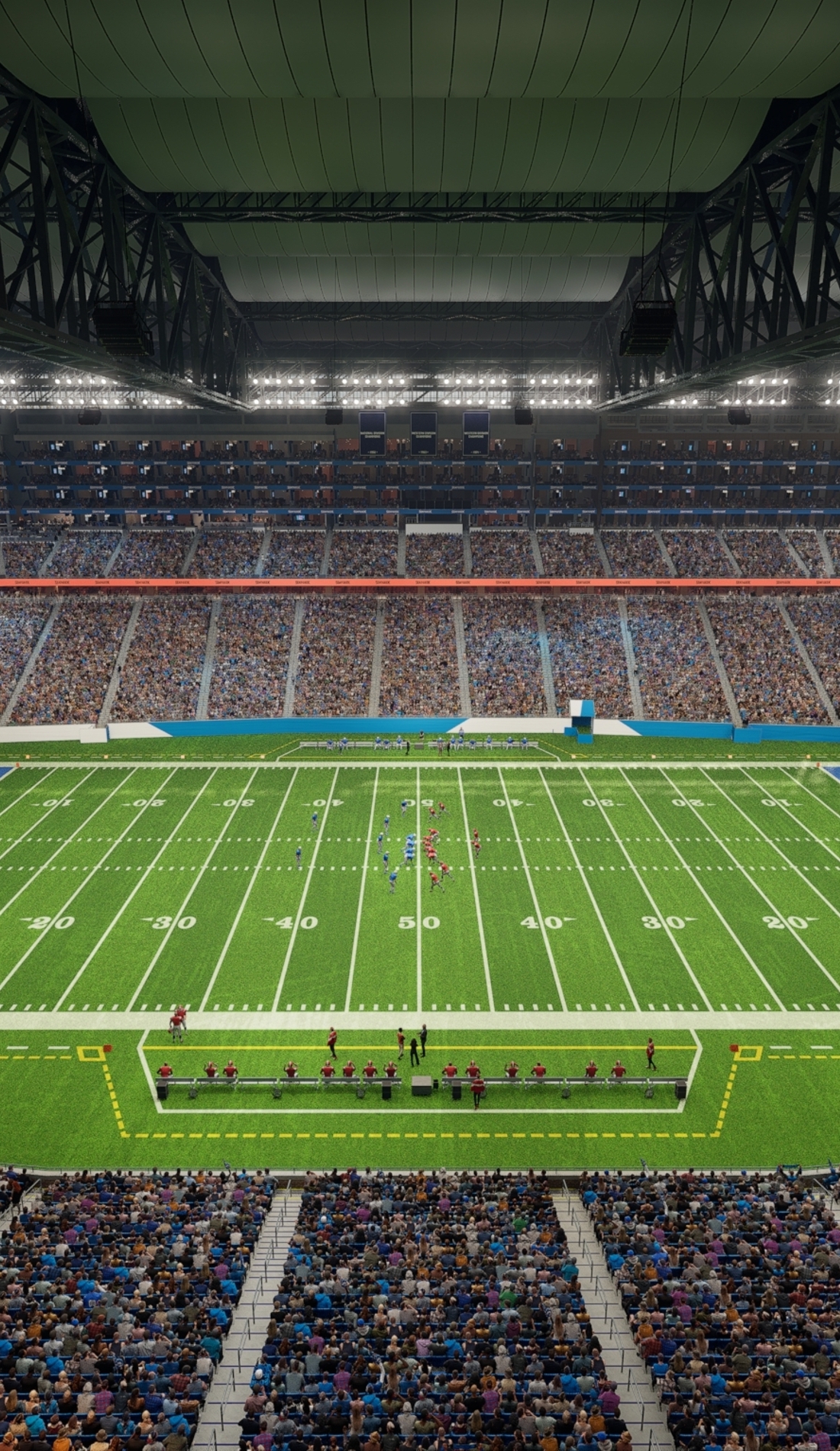 A Detroit Lions live event