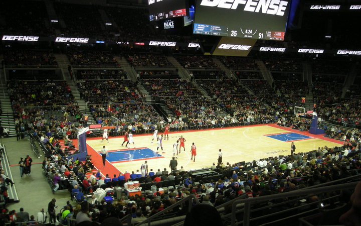 Little Caesars Arena Seating Chart Map Seatgeek