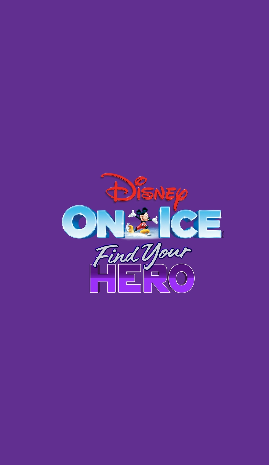 A Disney On Ice: Find Your Hero live event