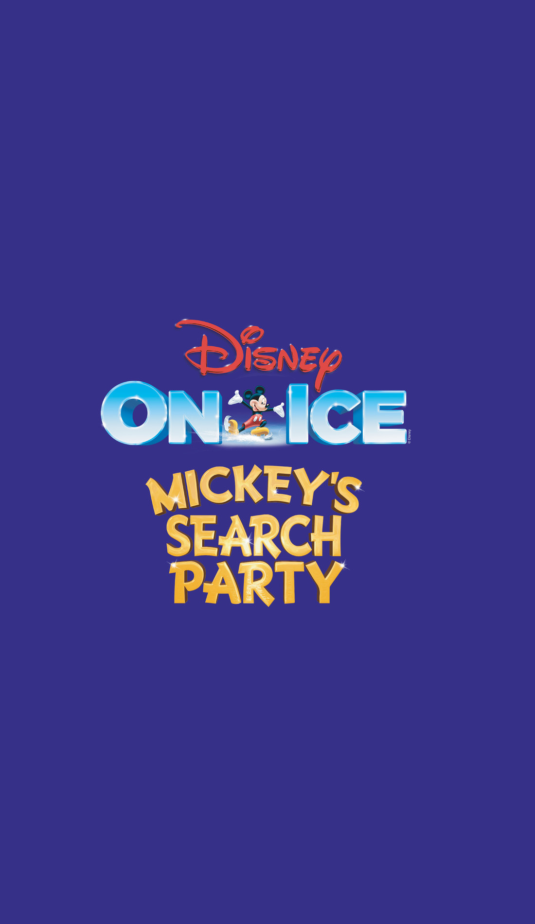 A Disney On Ice: Mickey's Search Party live event