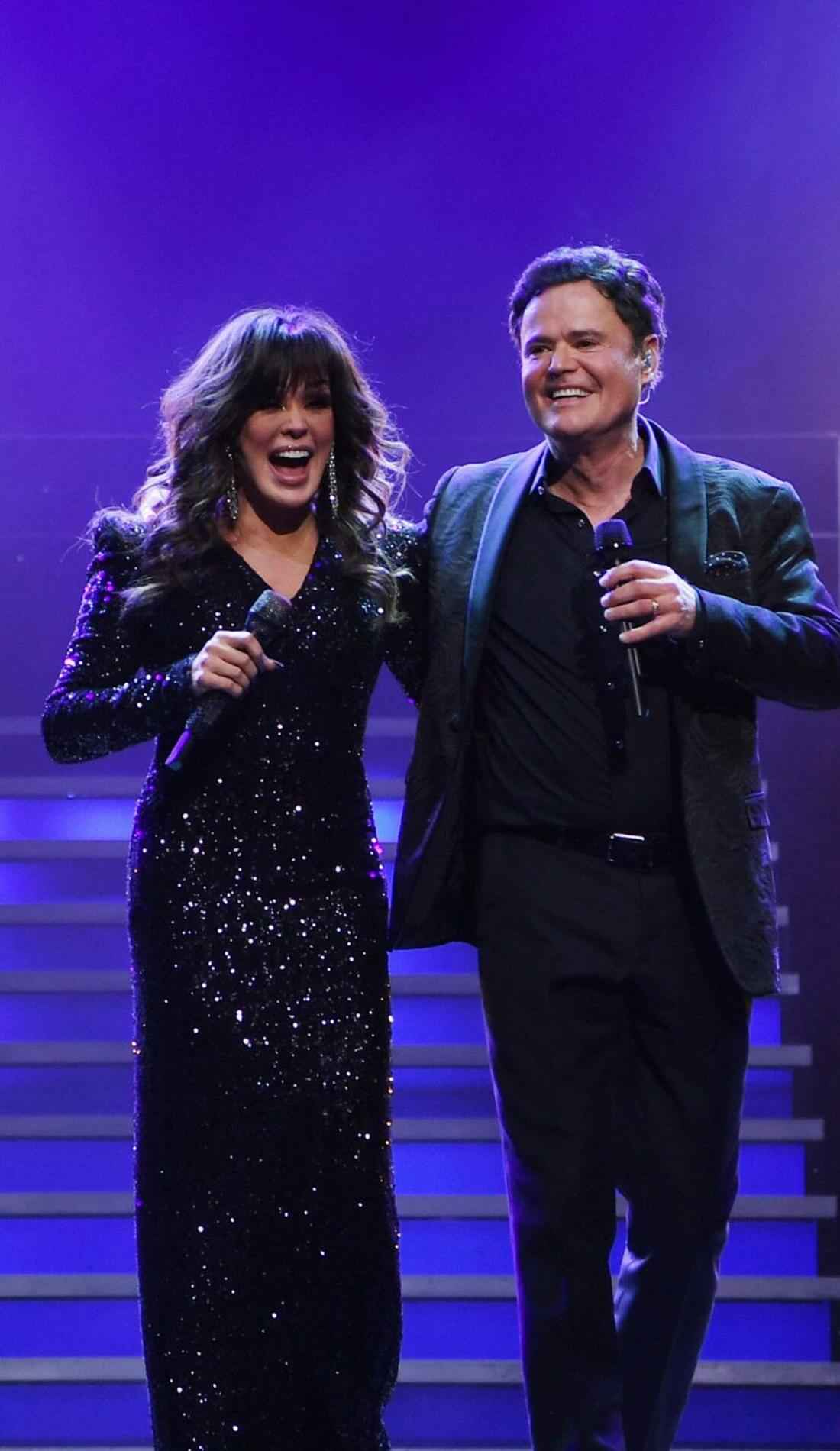 A Donny & Marie live event