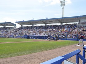 Clearwater Threshers at Dunedin Blue Jays
