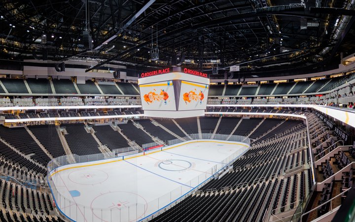 Rogers Place Seating Chart Map Seatgeek