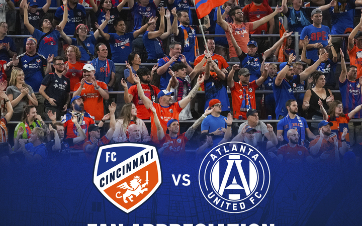 2023 FC Cincinnati Single Match Tickets On Sale Now