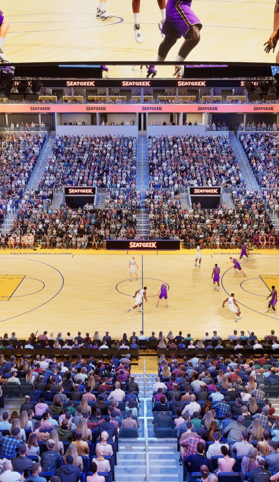 A Golden State Warriors live event