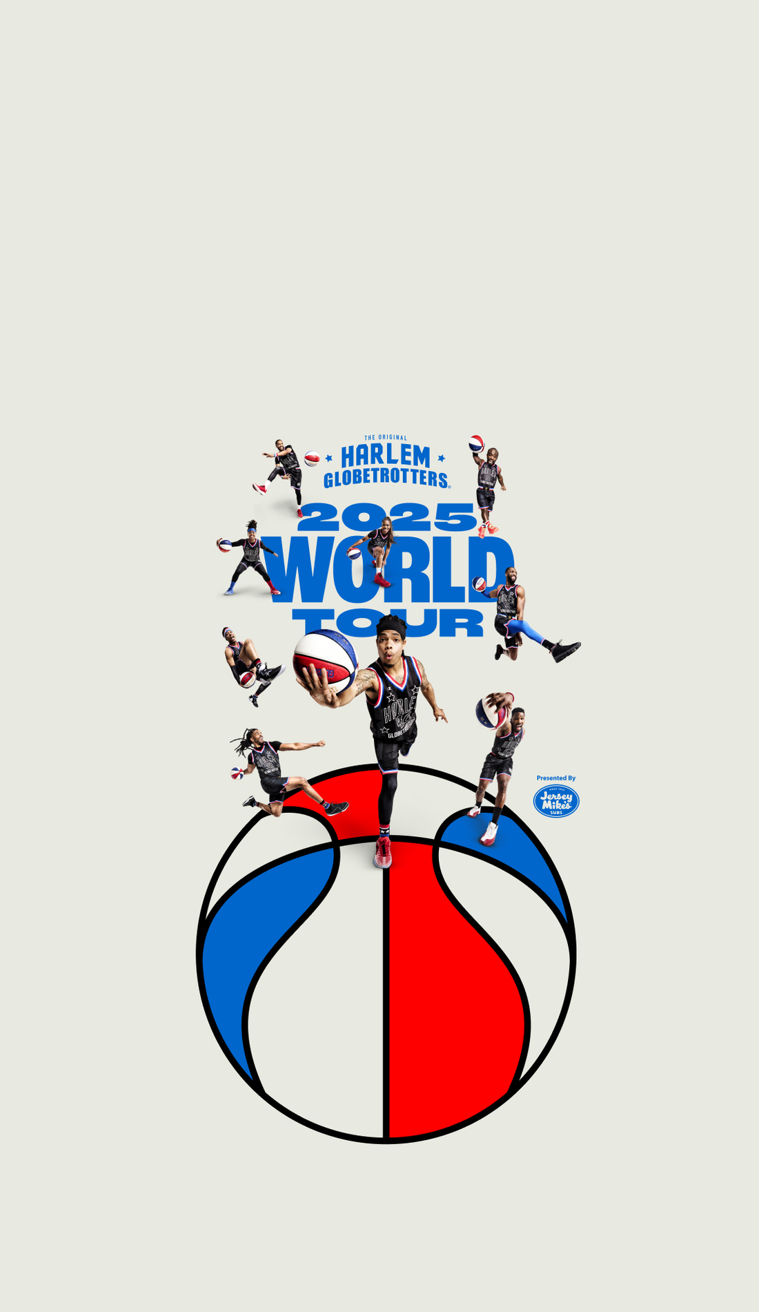 A Harlem Globetrotters live event