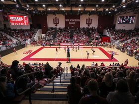 Michigan State Spartans at Indiana Hoosiers Womens Volleyball