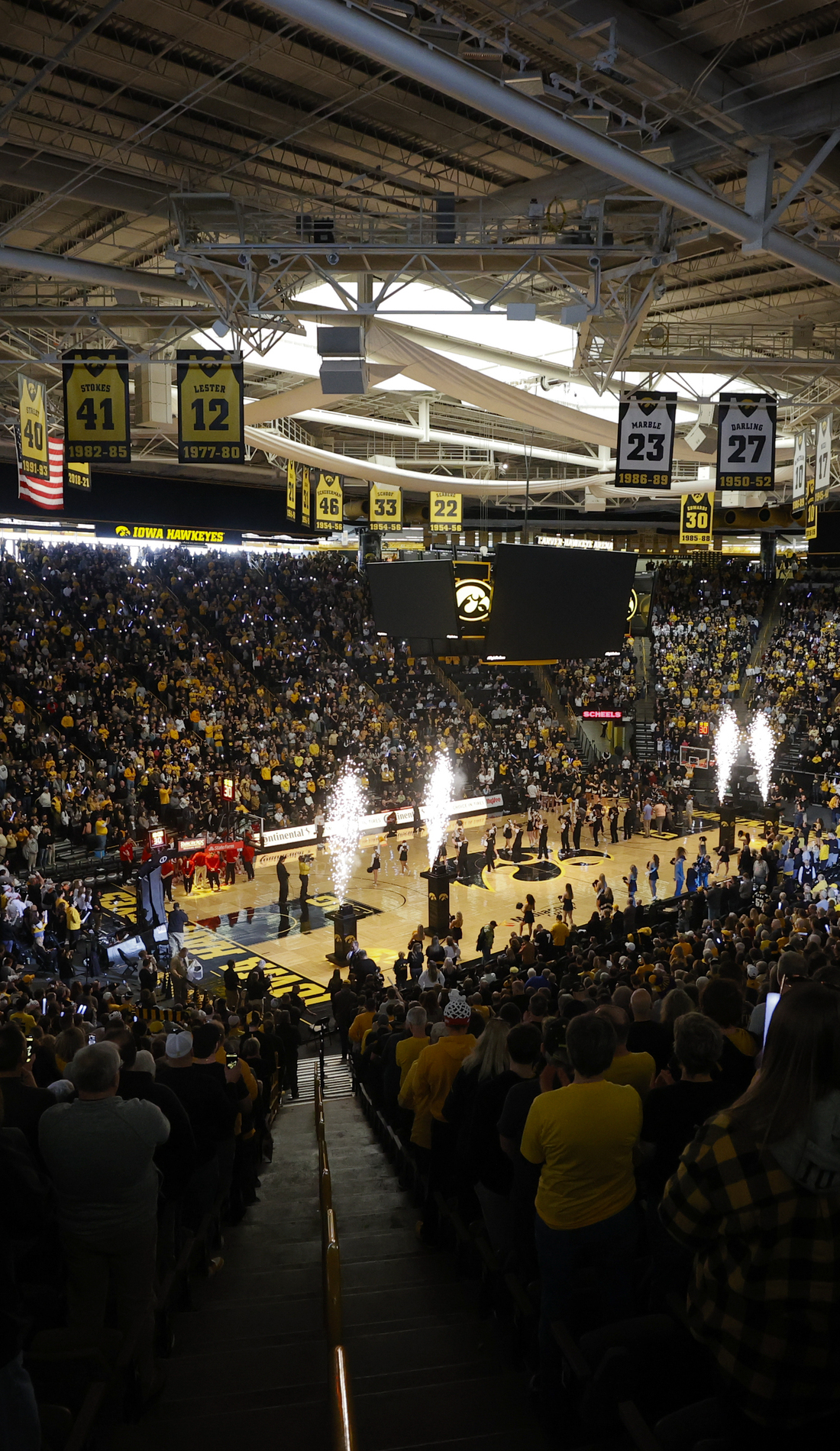 A Iowa Hawkeyes Basketball live event