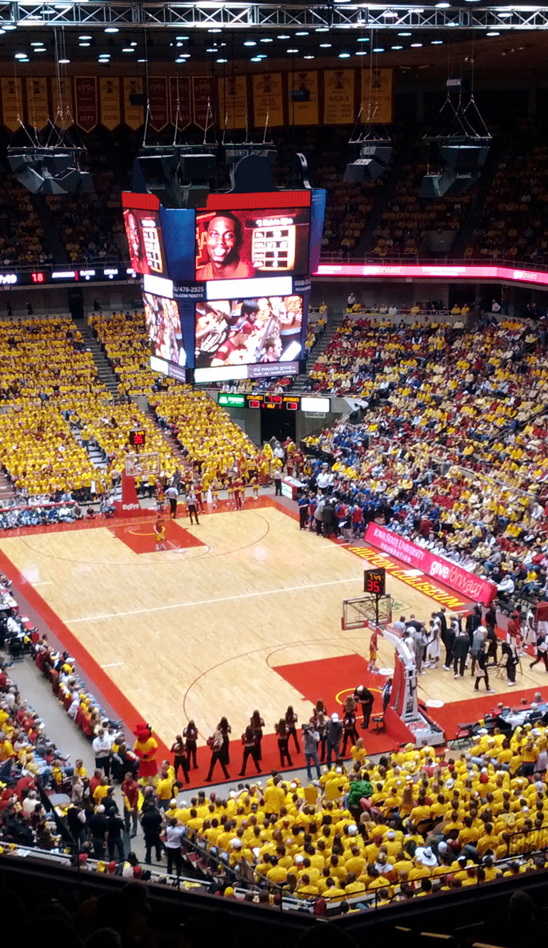 A Iowa State Cyclones Basketball live event