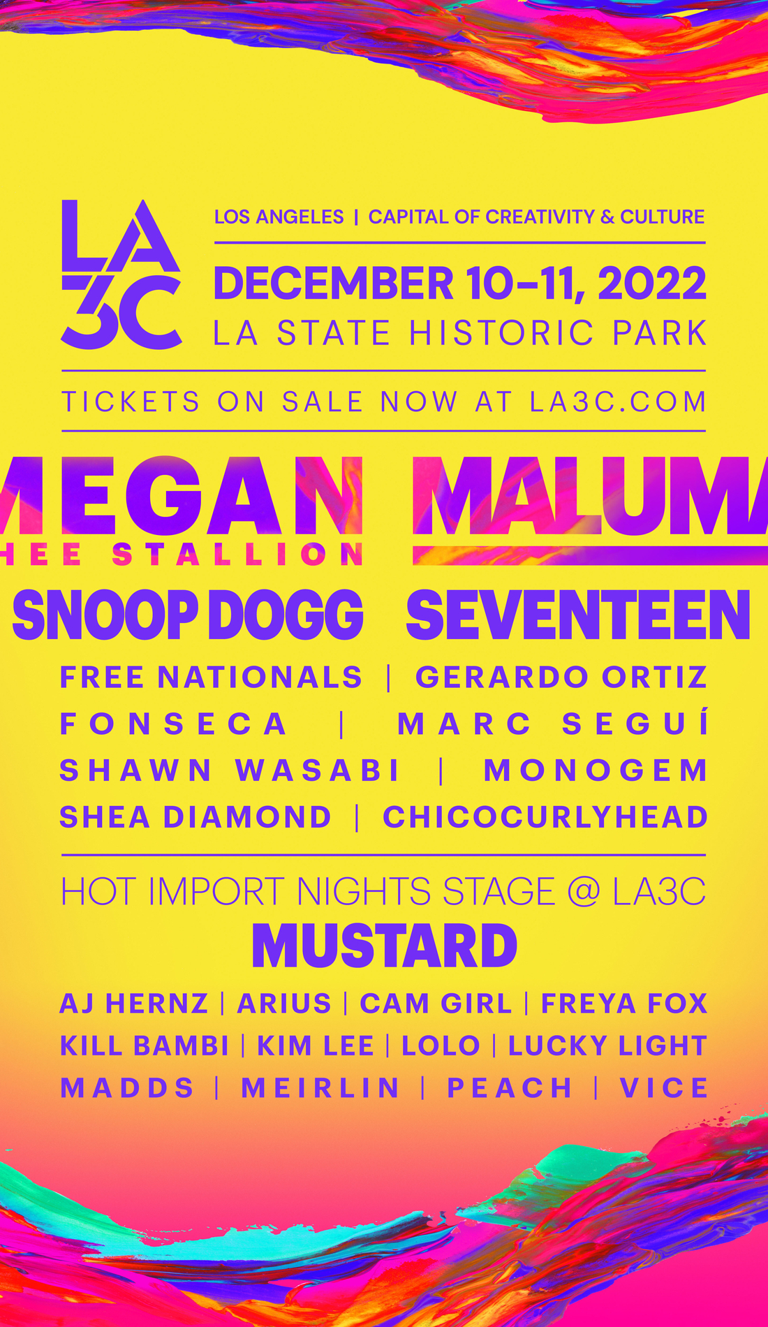 LA3C Concert Tickets, 2023 Schedule, Lineup & Locations SeatGeek