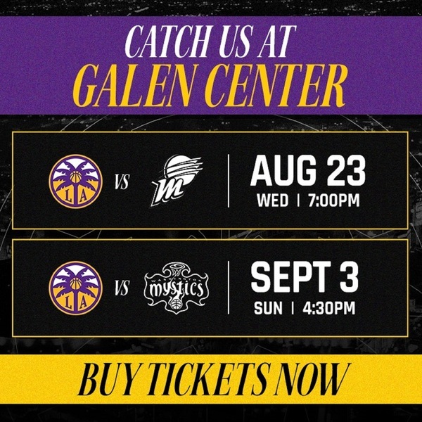 Las Vegas Aces at Los Angeles Sparks Tickets in Los Angeles