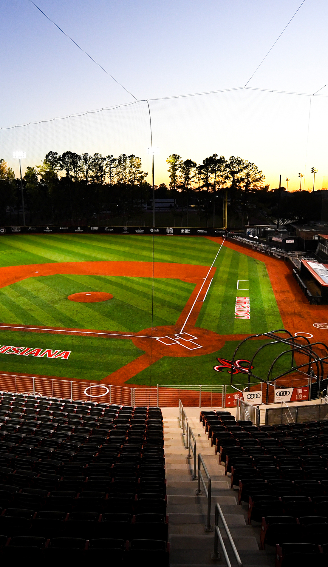 A Louisiana-Lafayette Rajin' Cajuns Baseball live event