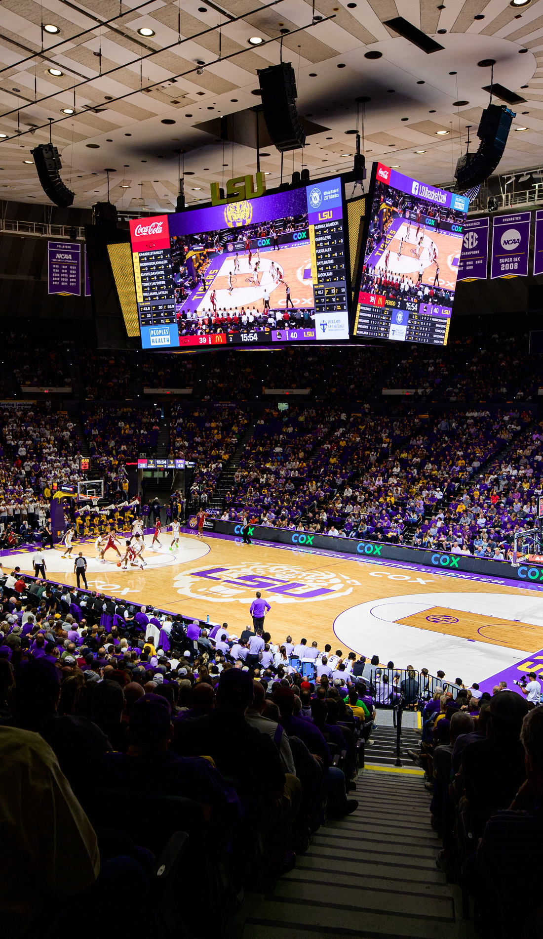 A LSU Tigers Basketball live event