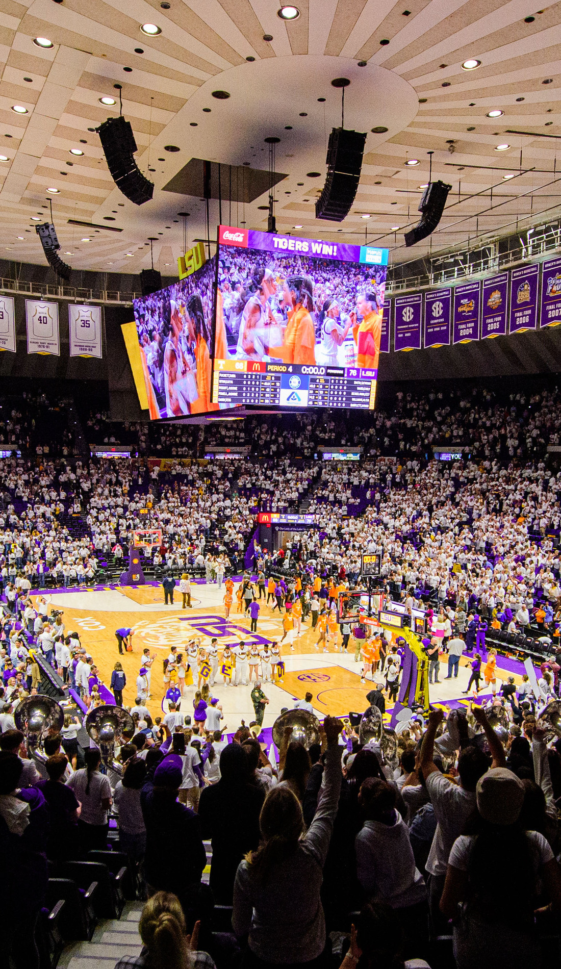 A LSU Tigers Womens Basketball live event