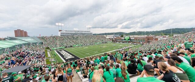 Joan C Edwards Stadium Seating Chart Map Seatgeek