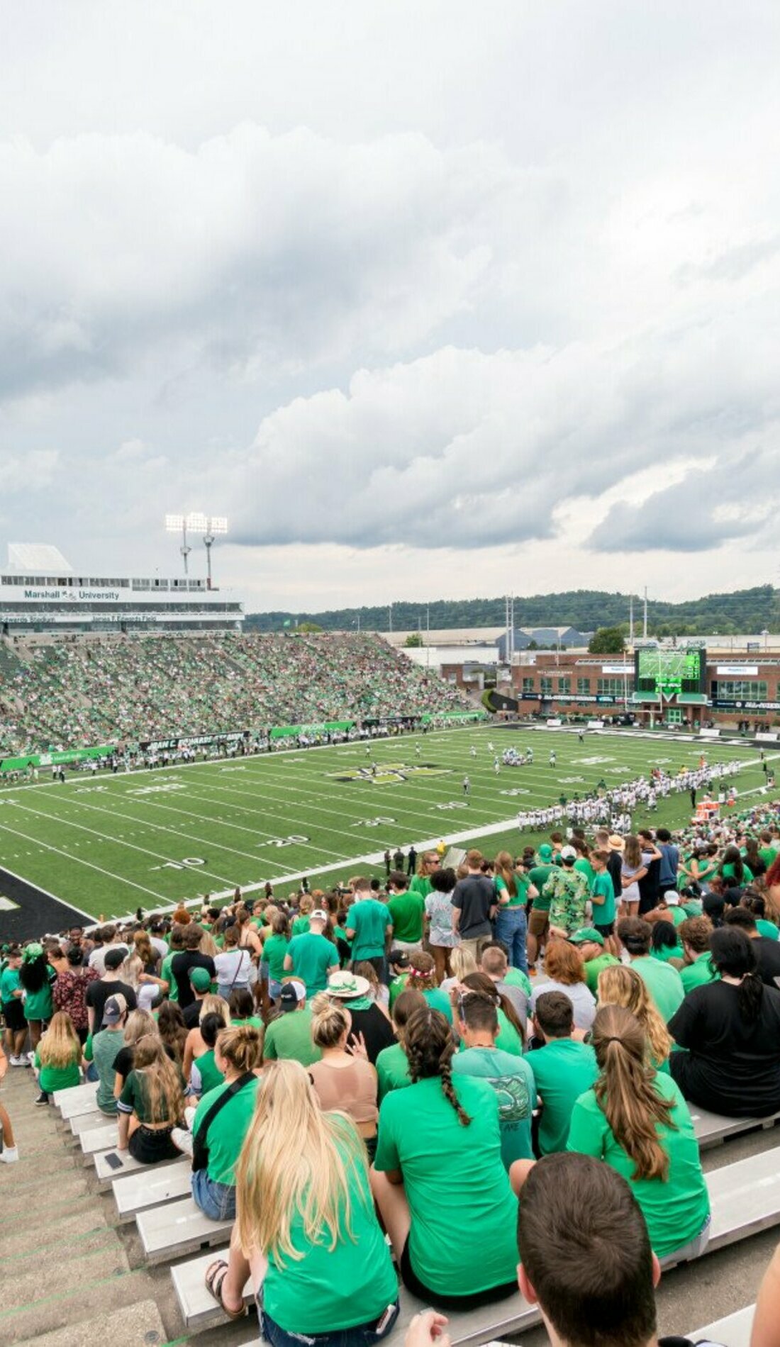 A Marshall Thundering Herd Football live event