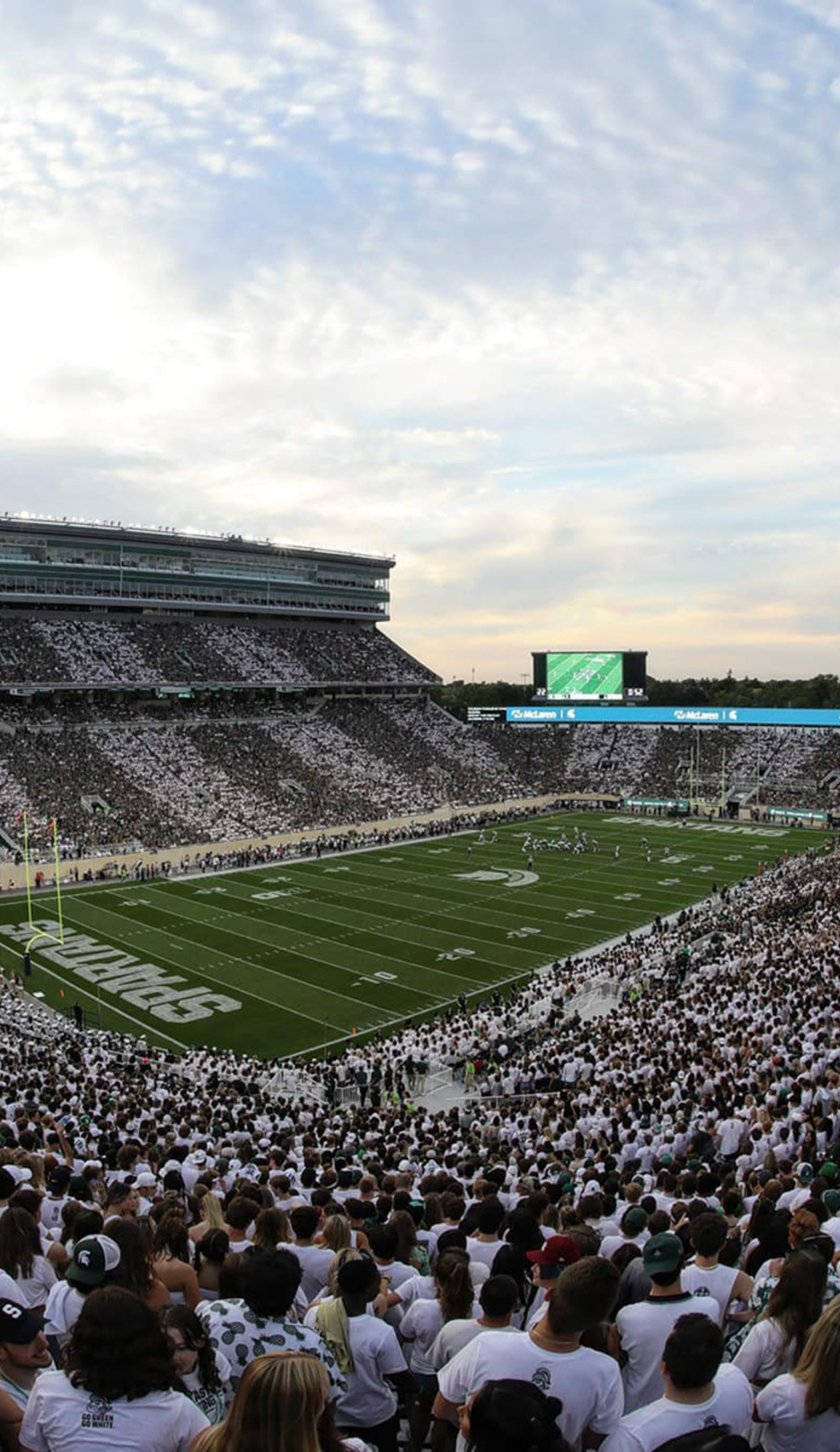 A Michigan State Spartans Football live event