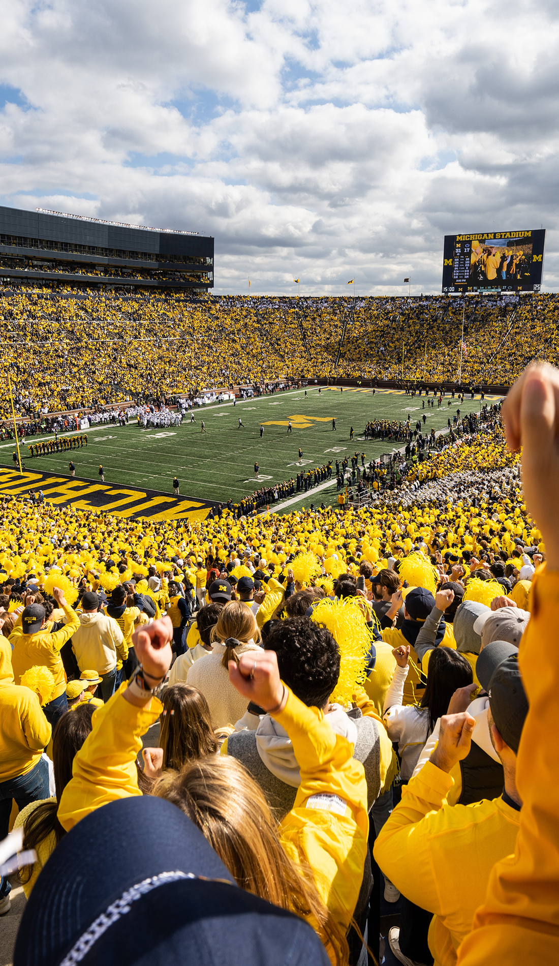 A Michigan Wolverines Football live event