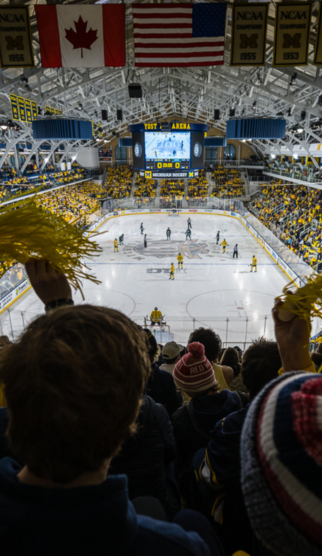 A Michigan Wolverines Hockey live event