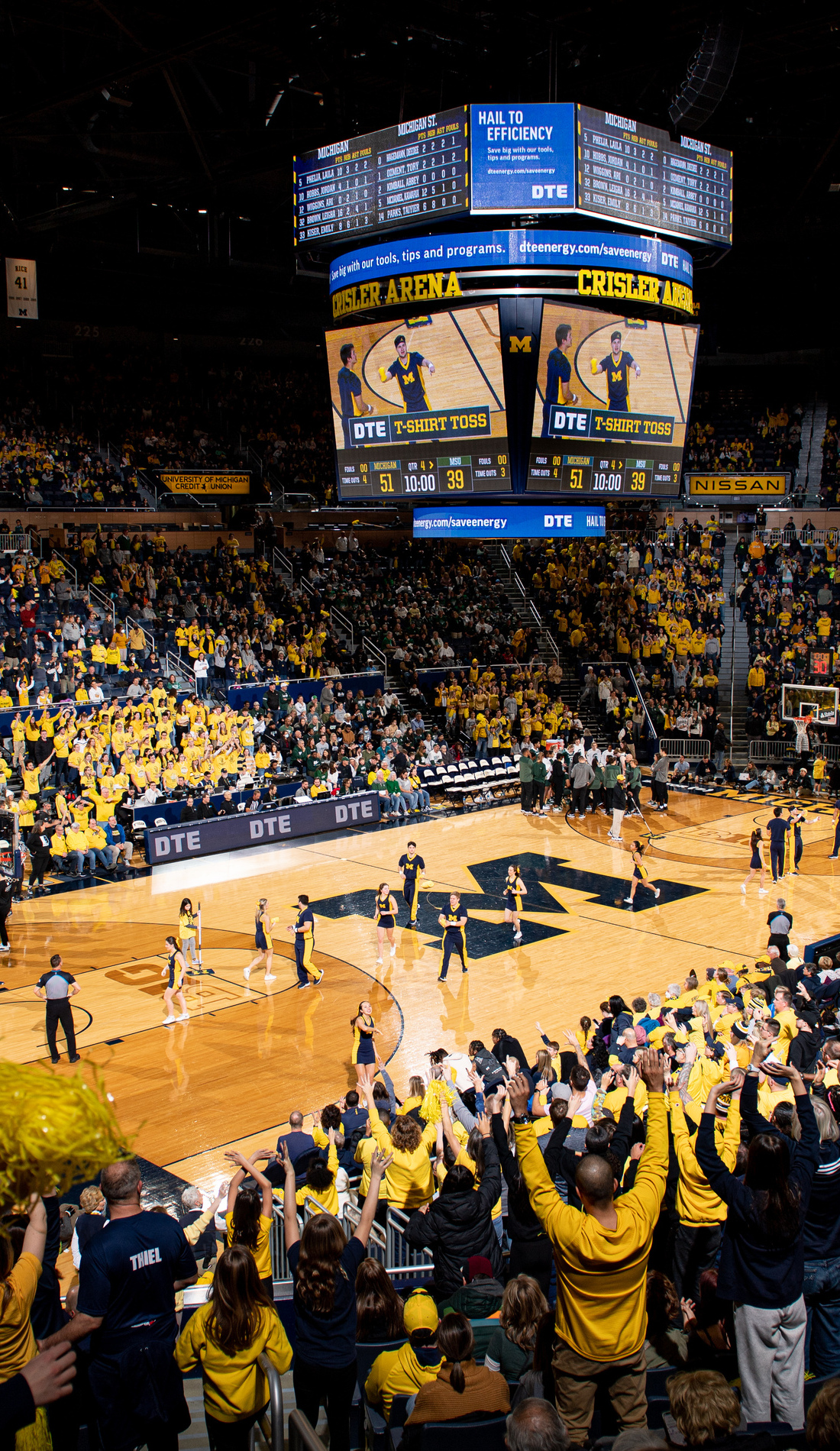 A Michigan Wolverines Womens Basketball live event