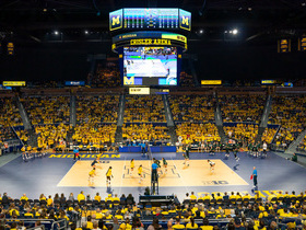 Michigan State Spartans at Michigan Wolverines Womens Volleyball