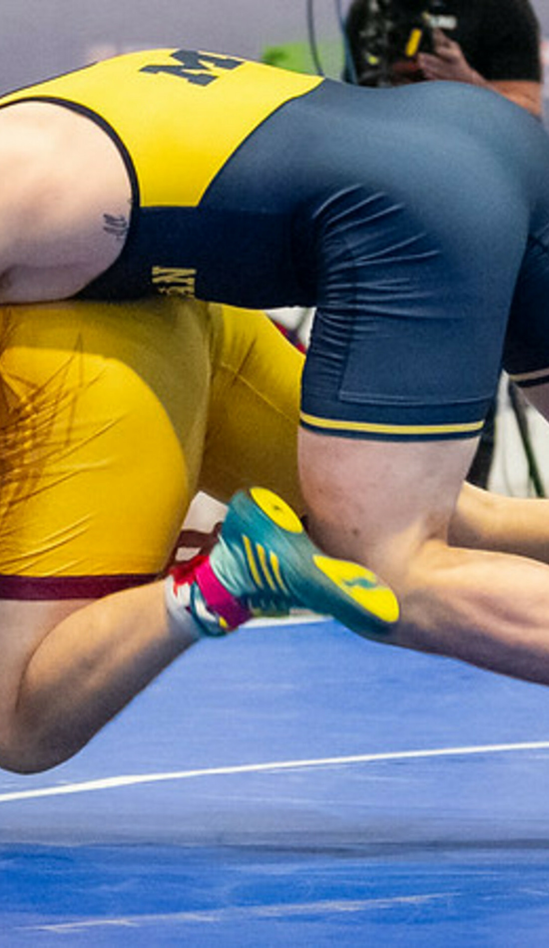 A Michigan Wolverines Wrestling live event