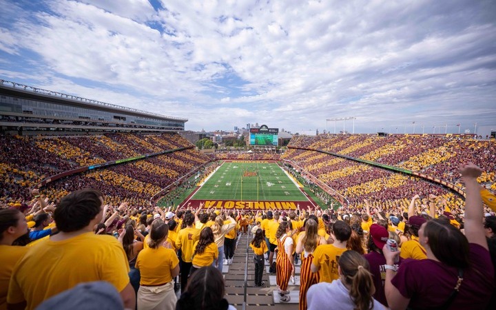 Gopher Football Seating Chart