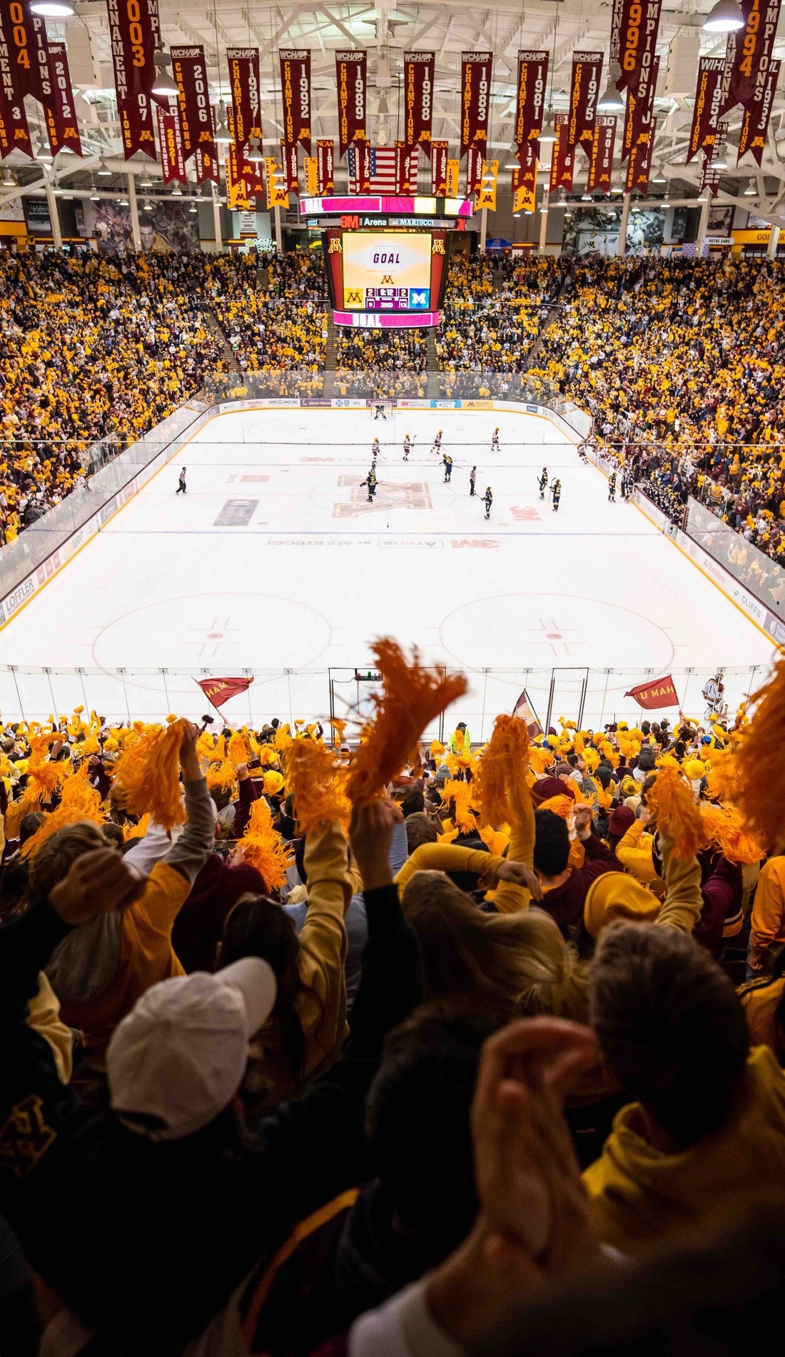 A Minnesota Golden Gophers Hockey live event