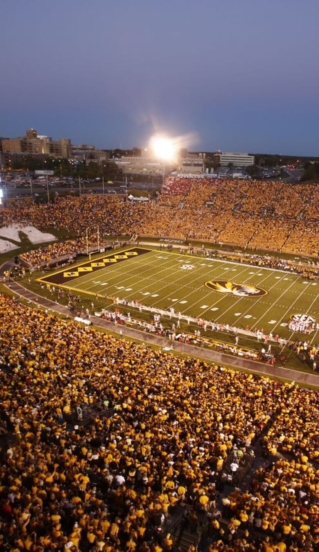 A Missouri Tigers Football live event
