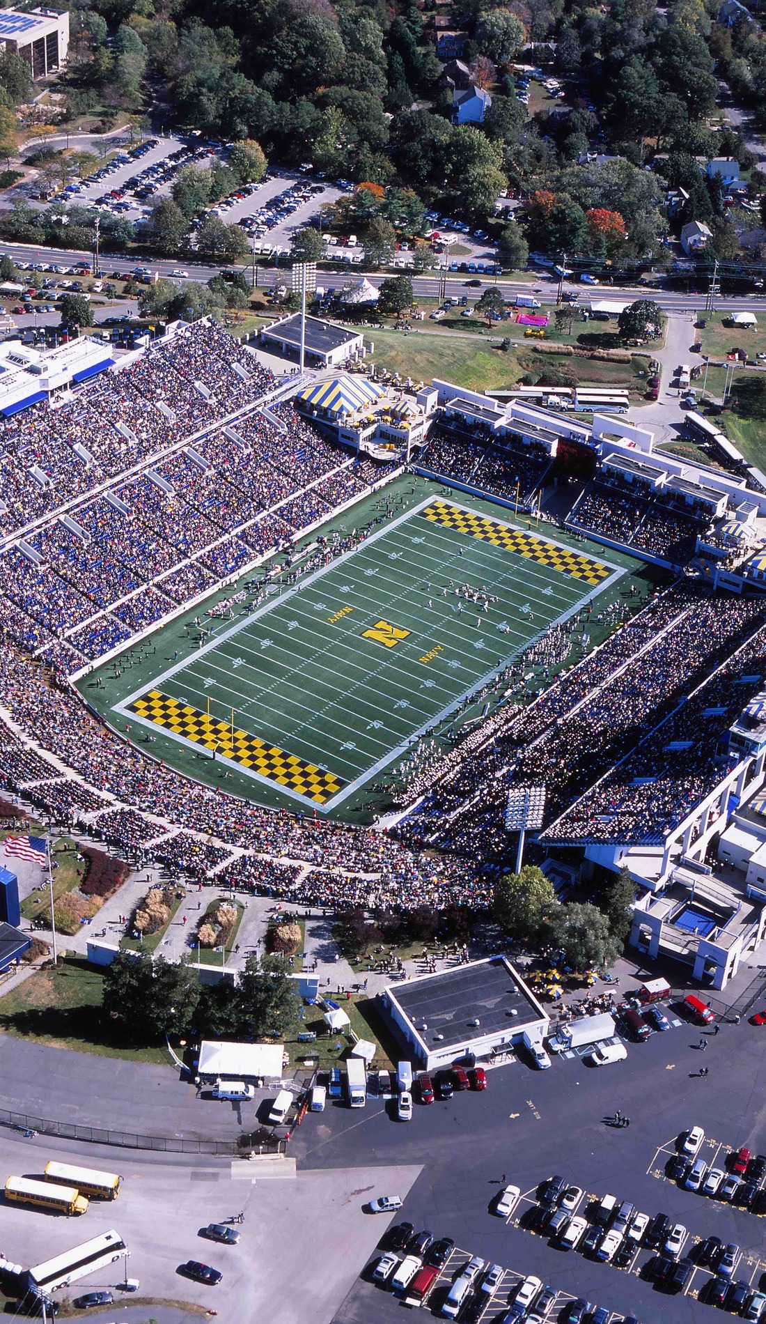 A Navy Midshipmen Football live event
