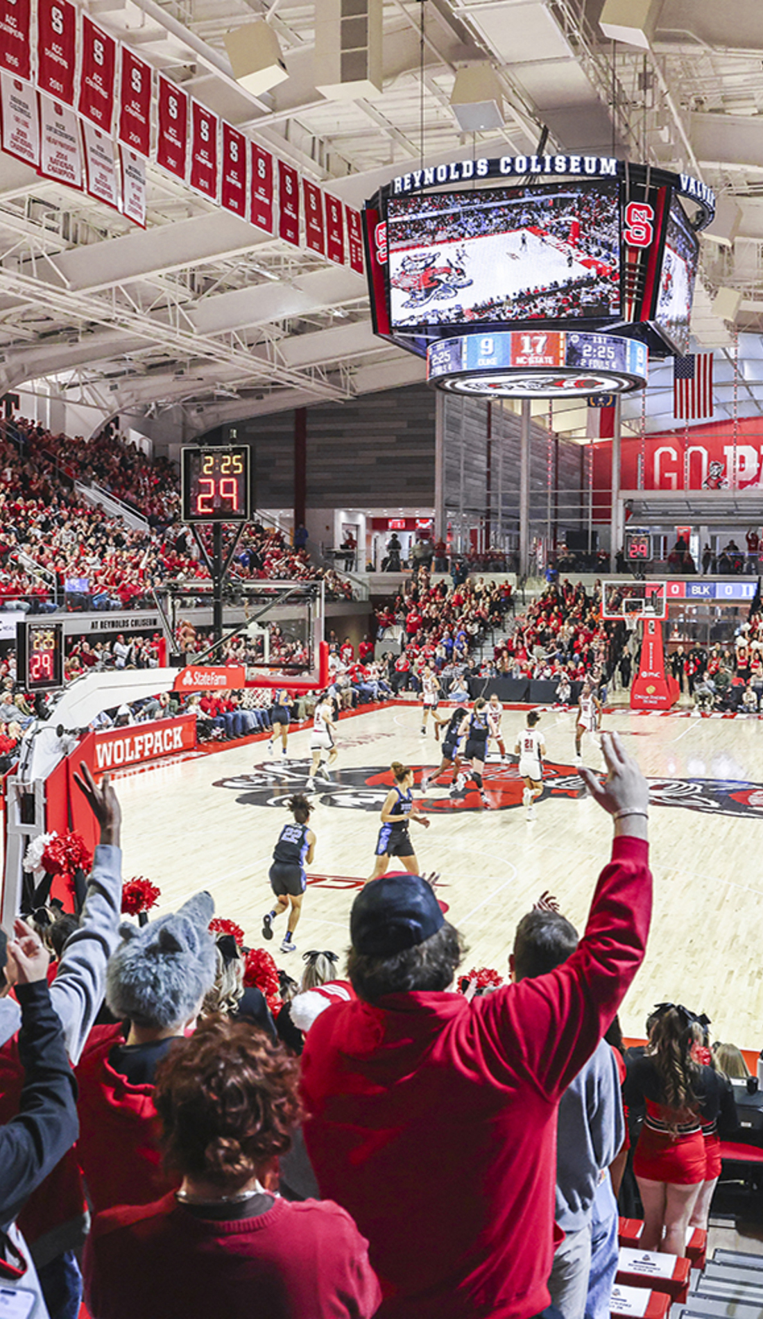 A NC State Wolfpack Womens Basketball live event