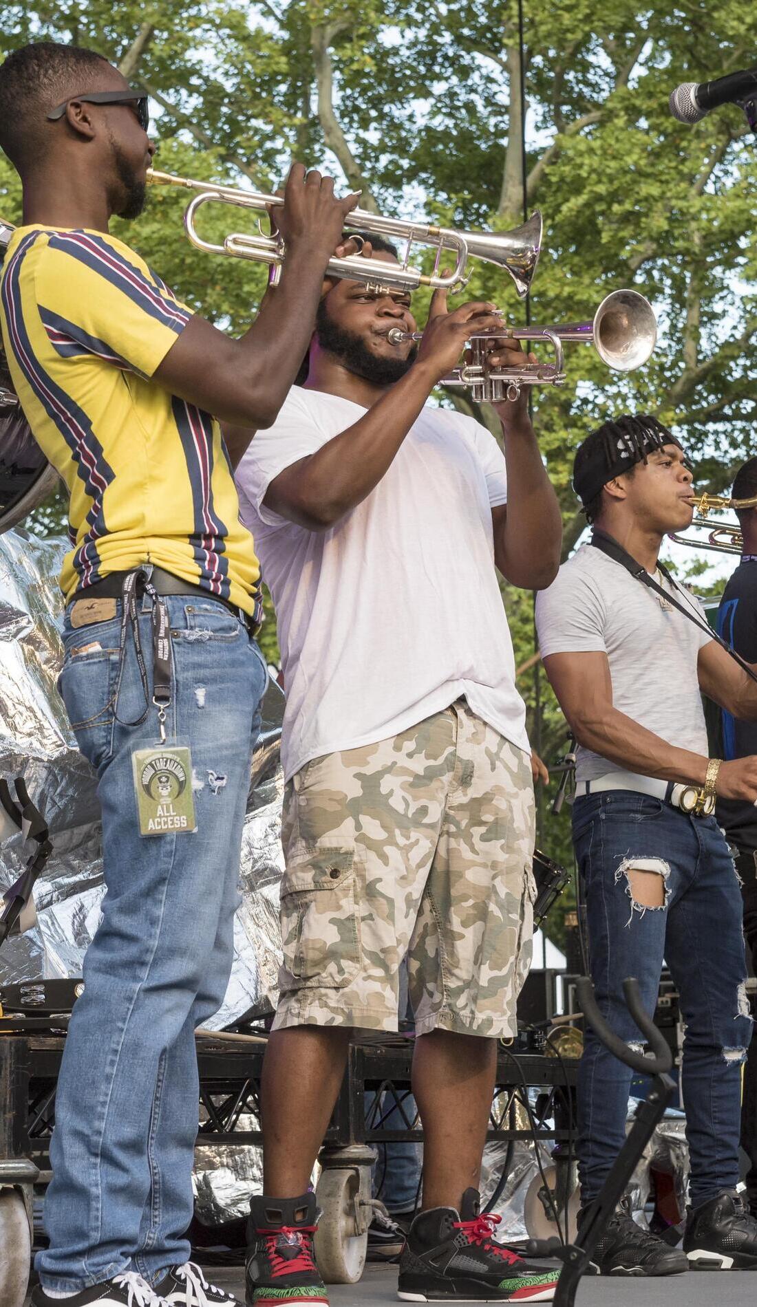 A New Breed Brass Band live event