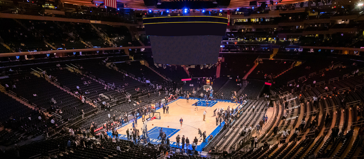 Knicks Game at Madison Square Garden 