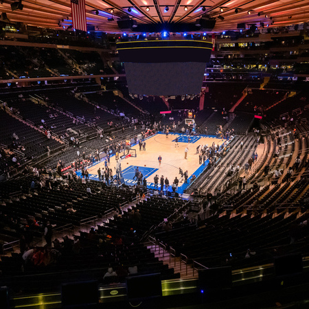 Madison Square Garden Seating Chart - Knicks and Rangers