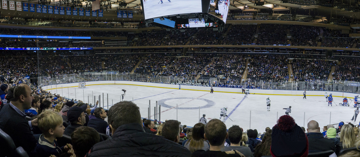 New York Rangers Seating Chart Map Seatgeek