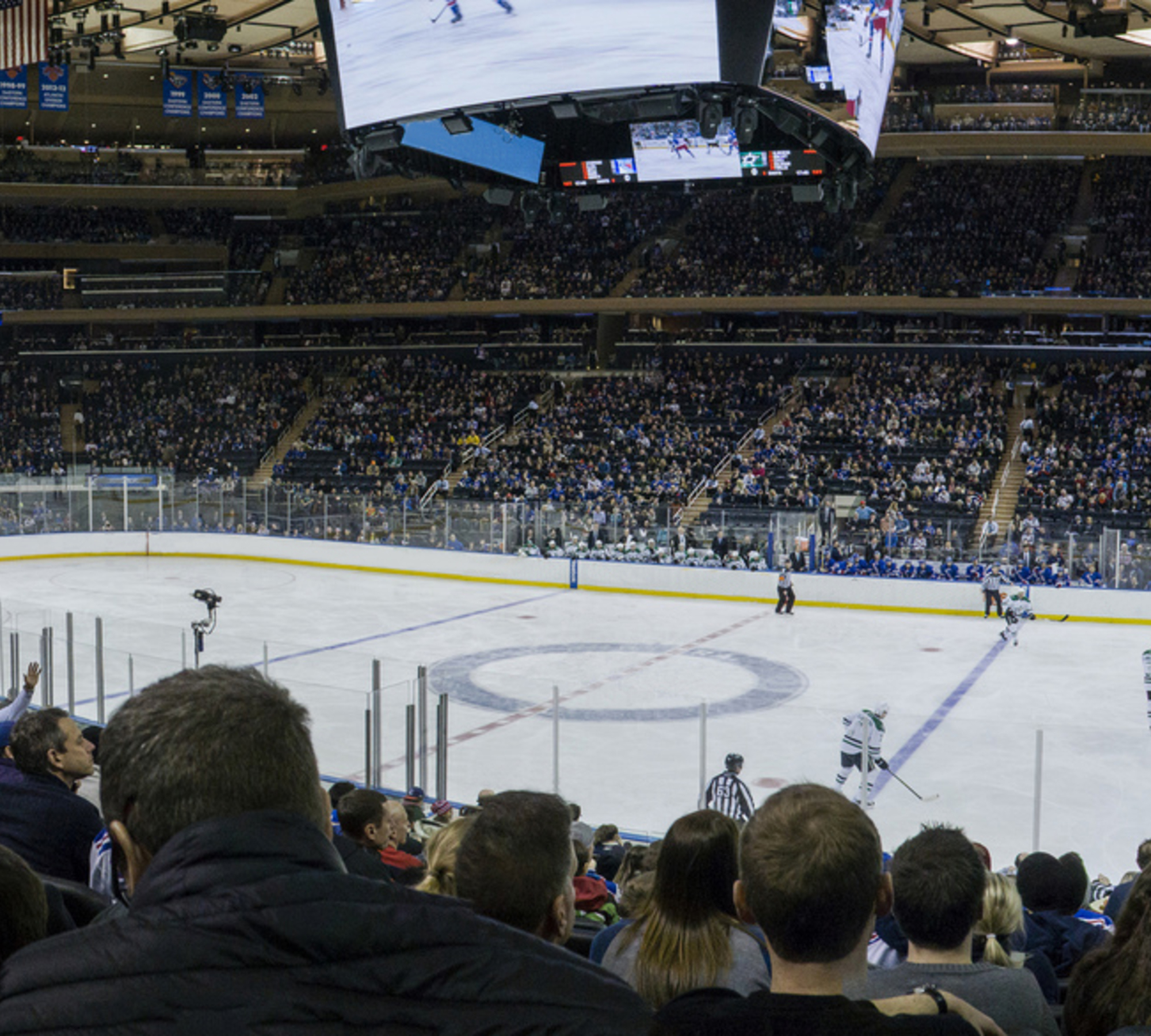 Edmonton Oilers Vs New York Rangers At Madison Square Garden