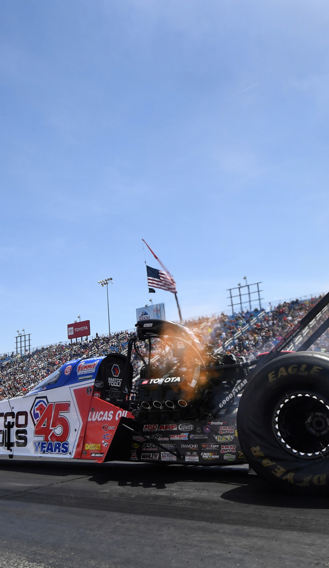 A NHRA AAA Texas Fall Nationals live event