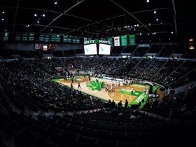 Evansville Purple Aces at North Texas Mean Green Mens Basketball