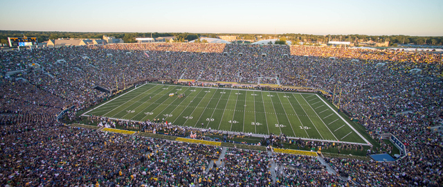 Image for Central Michigan at Notre Dame