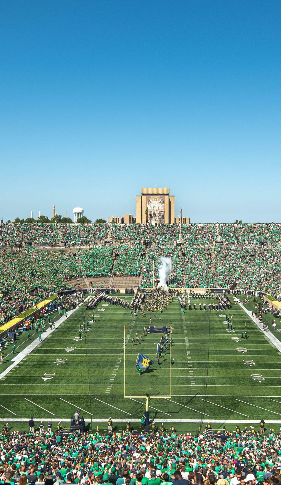 A Notre Dame Fighting Irish Football live event