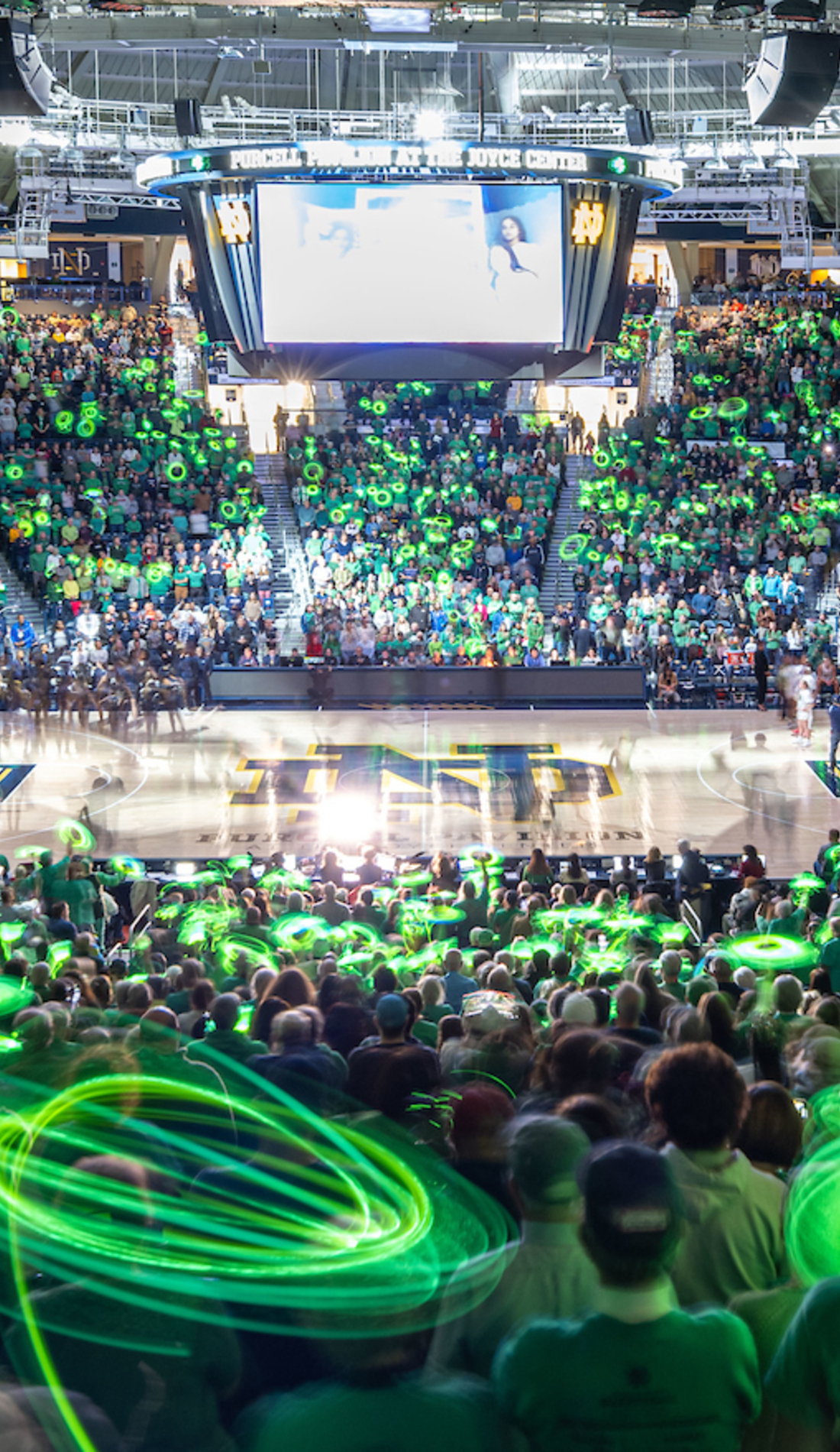 A Notre Dame Fighting Irish Womens Basketball live event