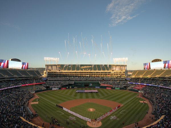 Oakland Athletics Interactive Seating Chart