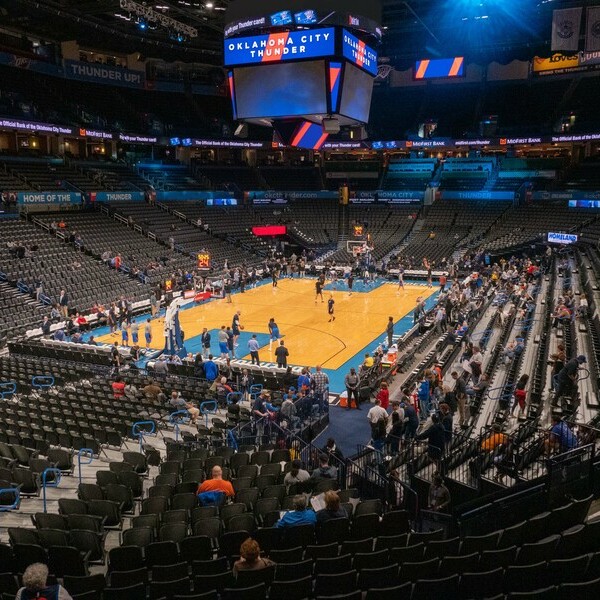 Okc Thunder Seating Chart With Seat Numbers