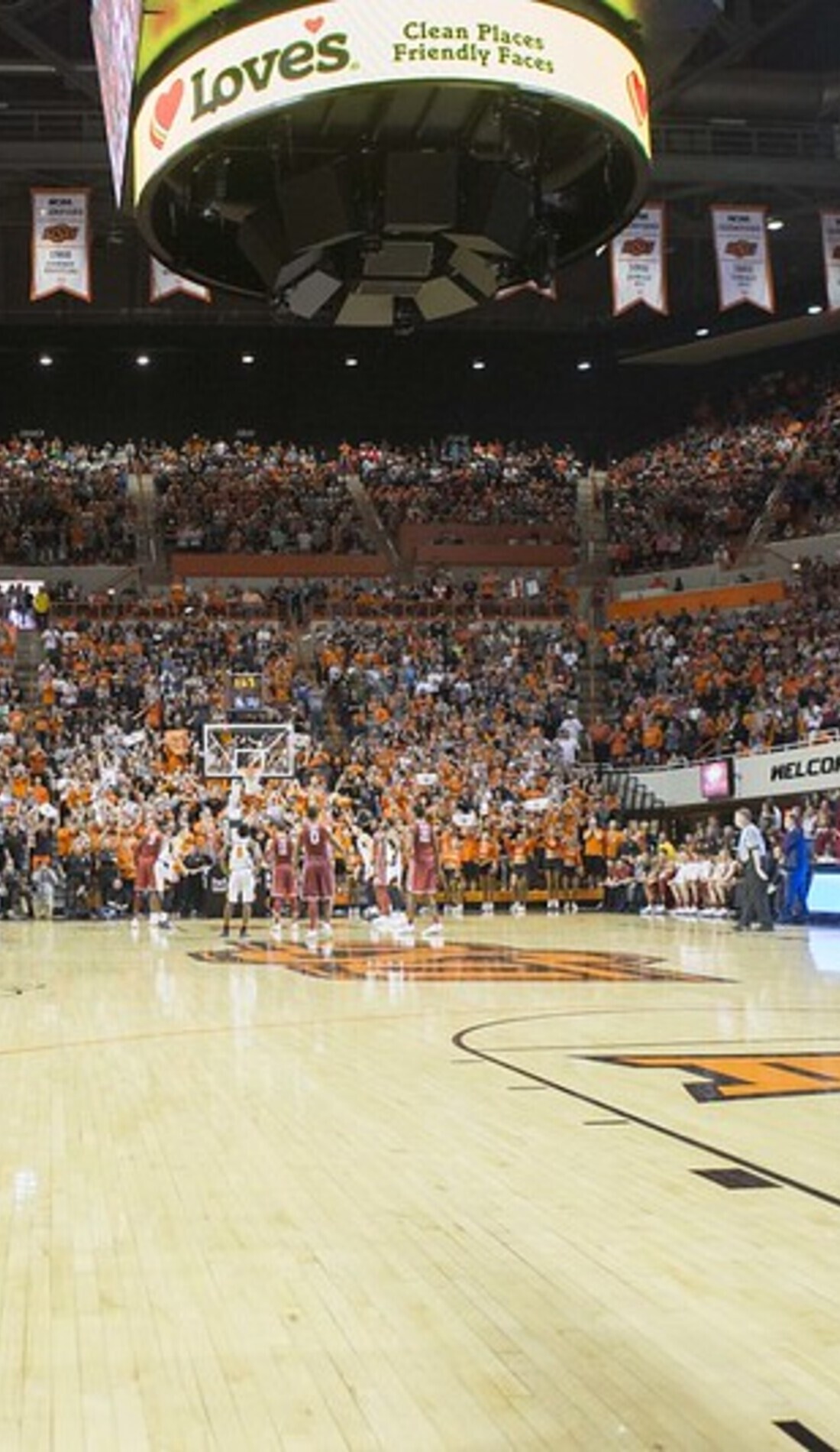 A Oklahoma State Cowboys Basketball live event