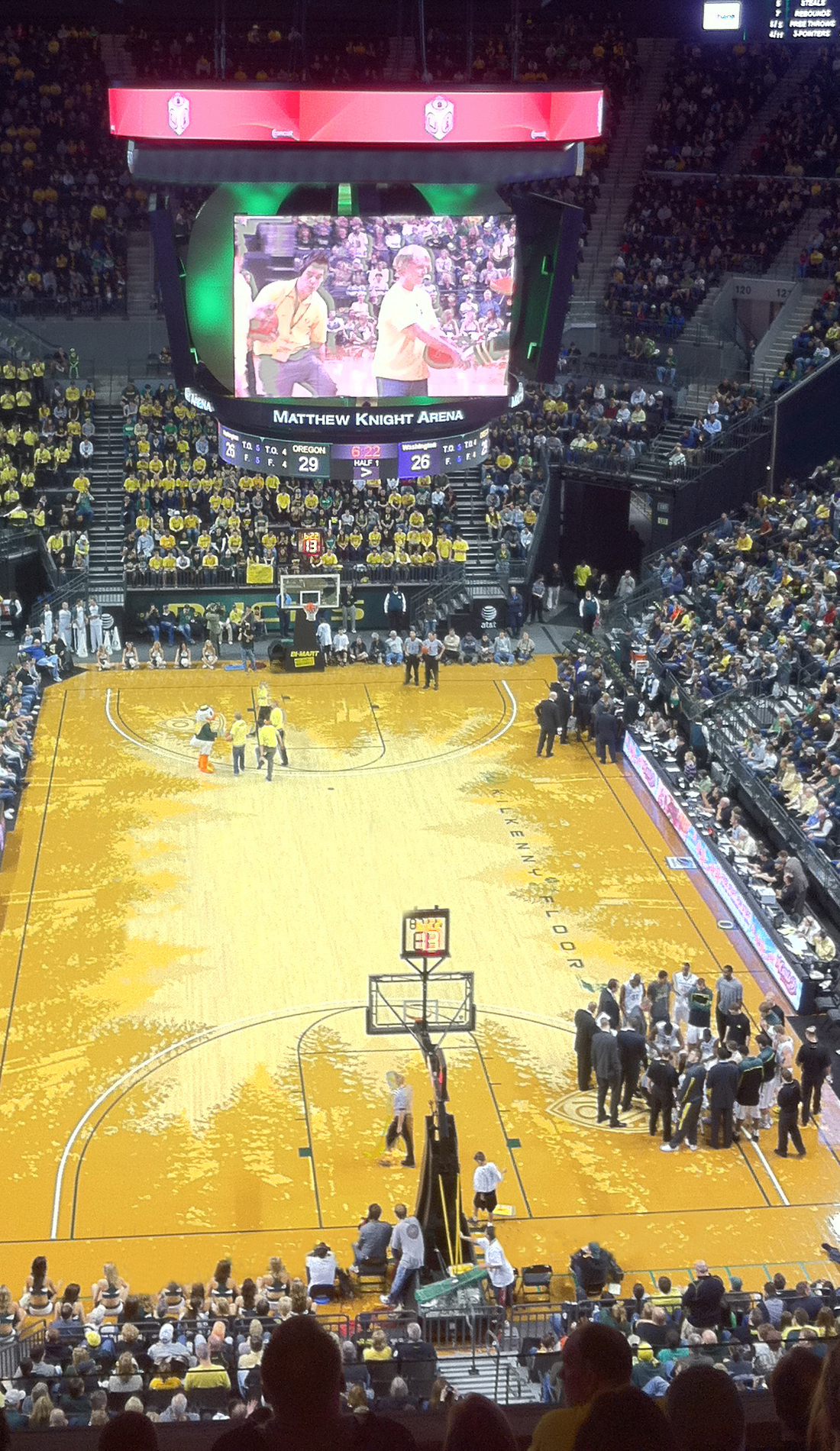 A Oregon Ducks Basketball live event
