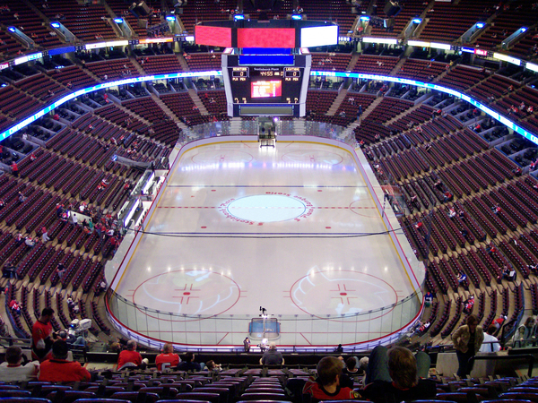 The Senators have eliminated 1,500 seats from the Canadian Tire Centre 