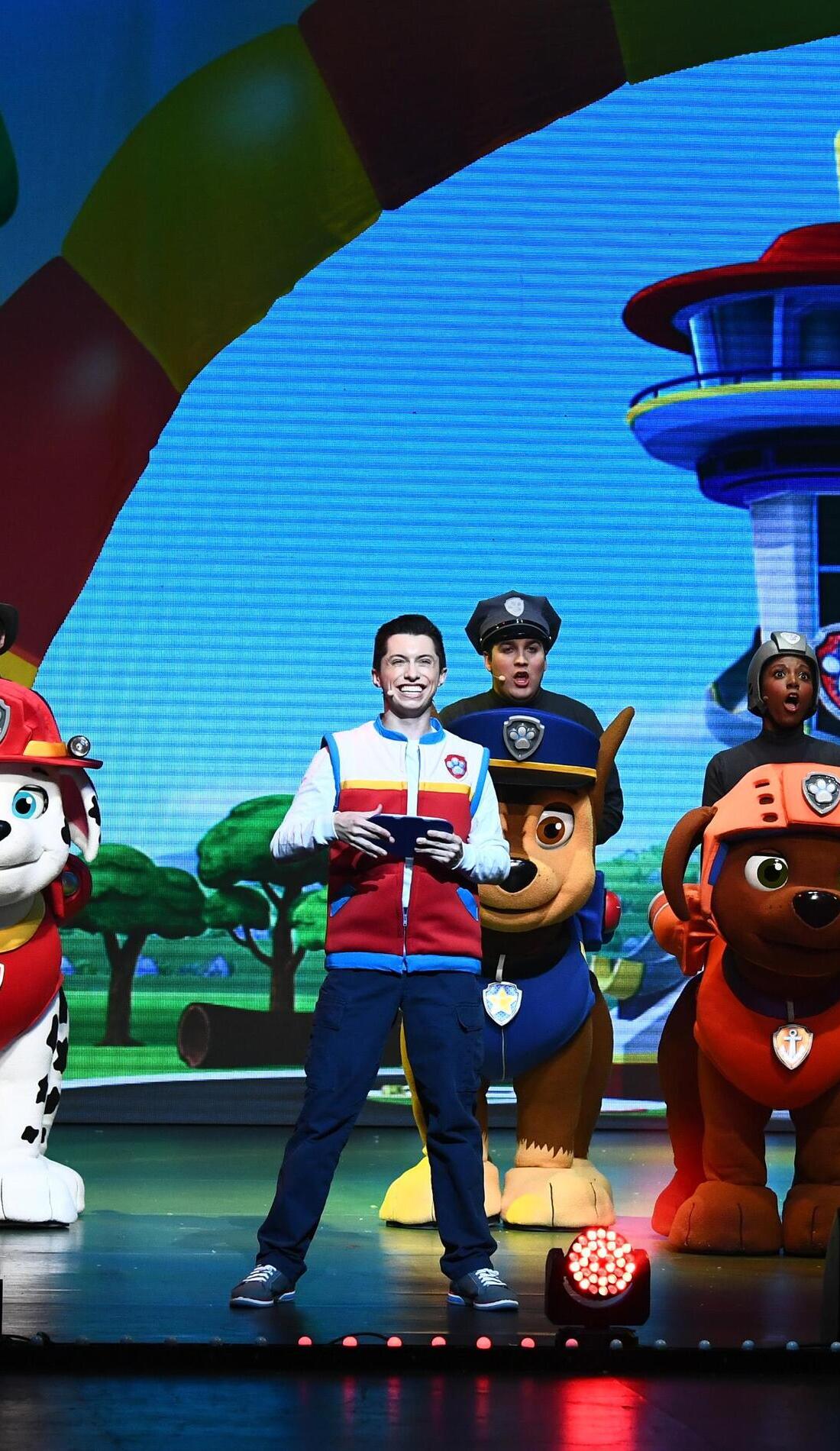 A Paw Patrol Live live event