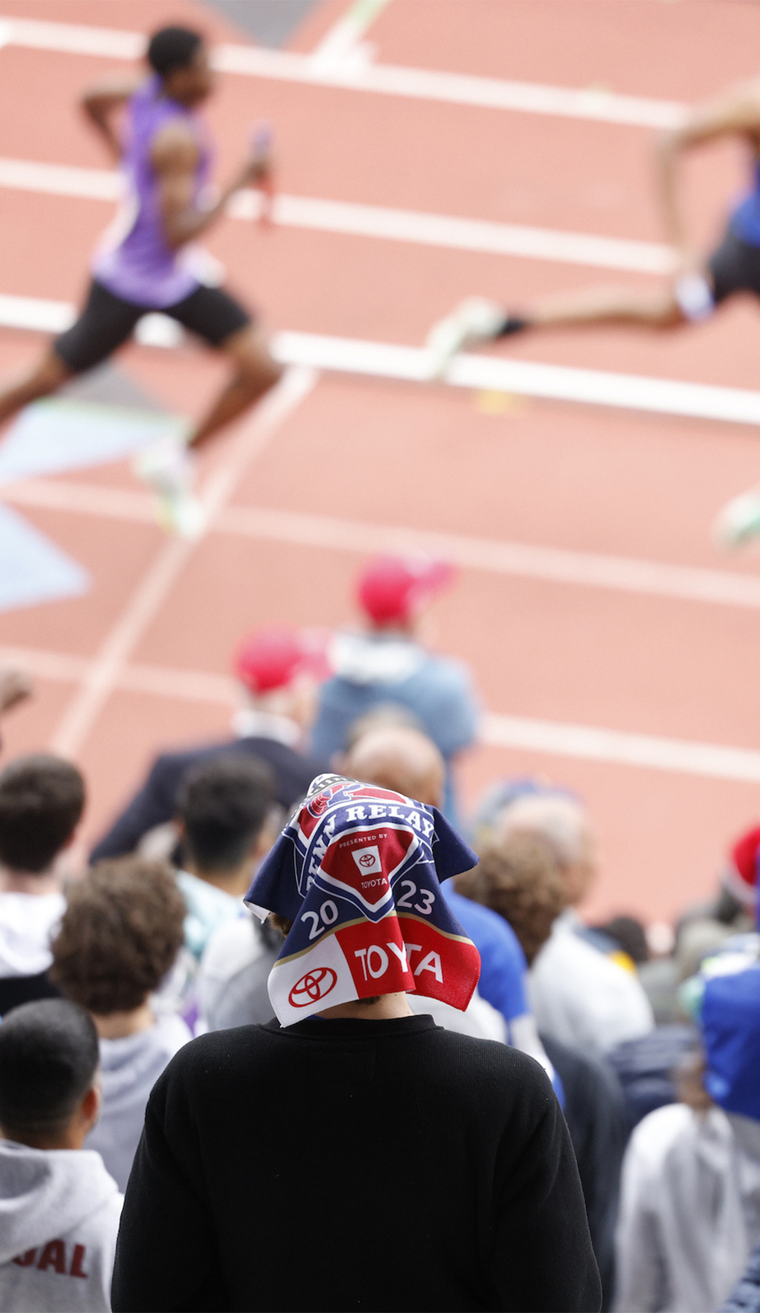 A Penn Relays live event