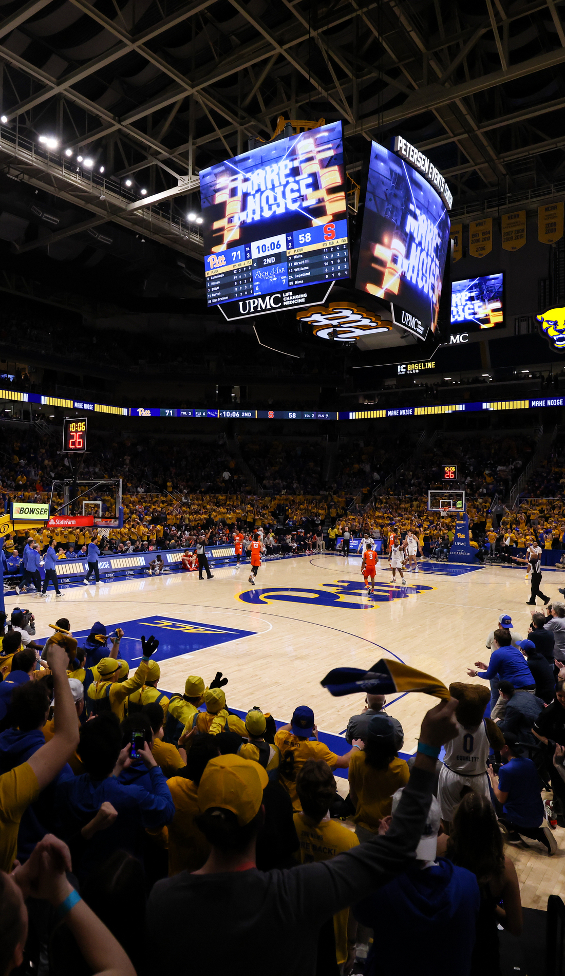 A Pittsburgh Panthers Basketball live event
