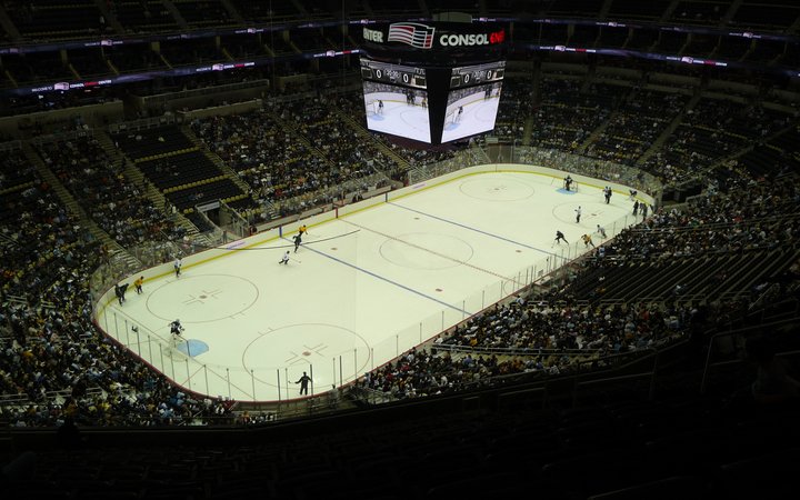 Ppg paints arena, section 225, home of Pittsburgh Penguins, Pittsburgh  Power, page 1